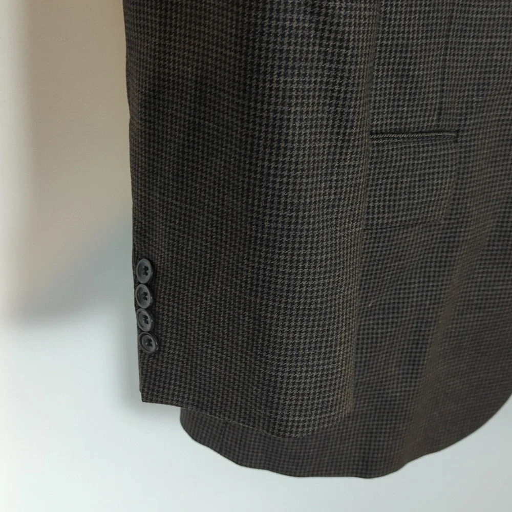 Oscar De La Renta Houndstooth Sport Jacket